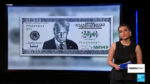Hillary Clinton chế giễu việc Trump kêu gọi phát tờ tiền 250 đô la.