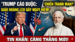 TRUMP LẠI CÁO BUỘC GIÁO HOÀNG LEO GÂY NGUY HIỂM VỀ CHIẾN TRANH IRAN