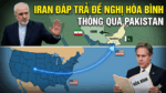 IRAN ĐÁP TRẢ ĐỀ NGHỊ HÒA BÌNH CỦA MỸ THÔNG QUA PAKISTAN