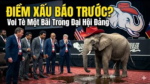 Thời sự Mai Loan: Voi tè tại Đại hội Đảng Cộng hòa là điềm xấu?