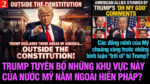 VL2-09.07: Trump tuyên bố những khu vực này của nước Mỹ nằm ngoài Hiến pháp?