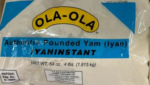 Thu hồi khoai mỡ nghiền hiệu Pounded Yam do sự cố dây chuyền, theo FDA
