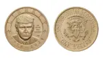Cục đúc tiền Hoa Kỳ chính thức ra mắt đồng xu 1 đô la có hình Trump.