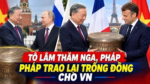 Tô Lâm thăm Nga, Pháp. Pháp trao lại trống đồng cho VN