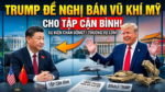 Donald Trump đề nghị bán vũ khí Mỹ cho Chủ tịch Trung Quốc Tập Cận Bình