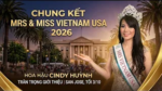 Hoa hậu Cindy Huỳnh giới thiệu “Chung kết Mrs & Miss Vietnam USA 2026” tại San Jose tối 3/10