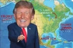 Trump tuyên bố đổi tên Đại Tây Dương hay Thái Bình Dương thành “Đại dương Trump”