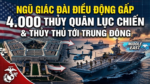Ngũ Giác Đài điều động gấp hơn 4.000 Thủy quân Lục chiến và Thủy thủ tới Trung Đông