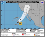 Bão Rachel Đột Ngột Đổi Hướng Tiến Về Miền Nam California